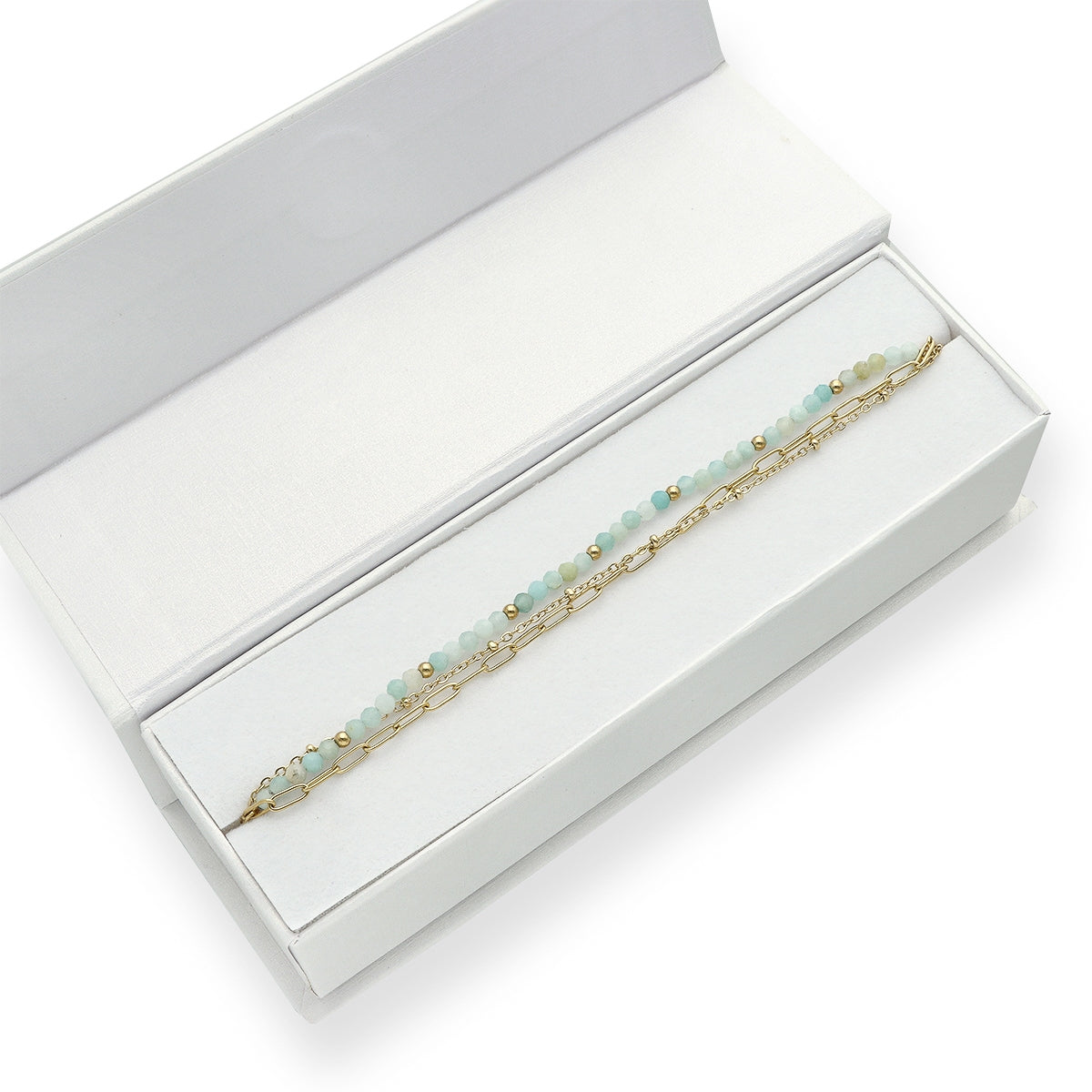 Armband Amazonit