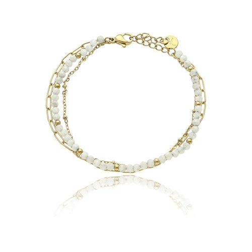 Armband Mondstein