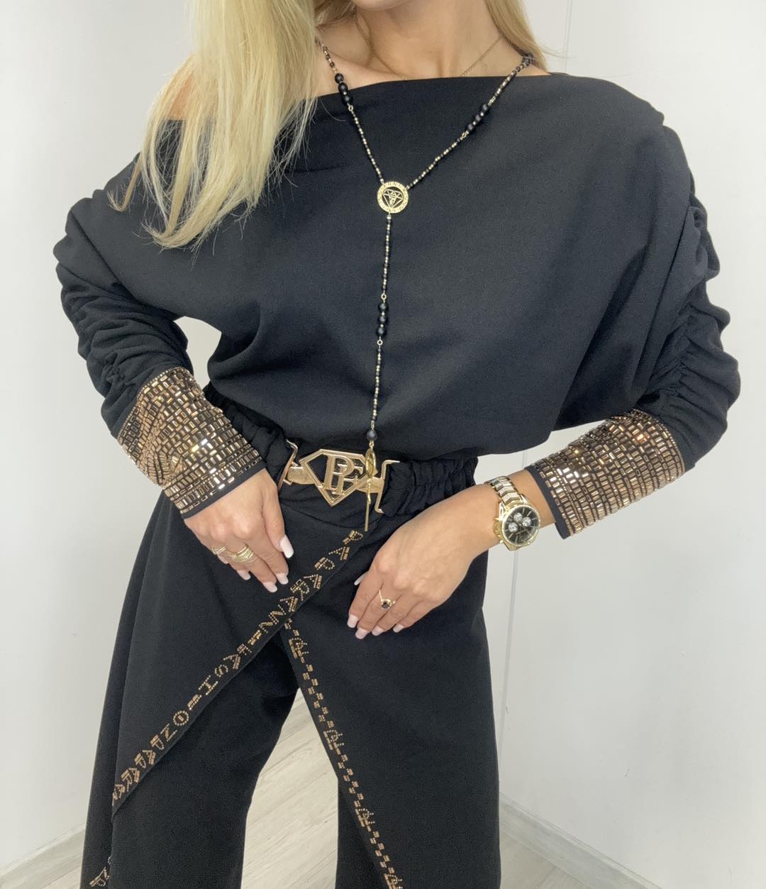 Jumpsuit Schwarz