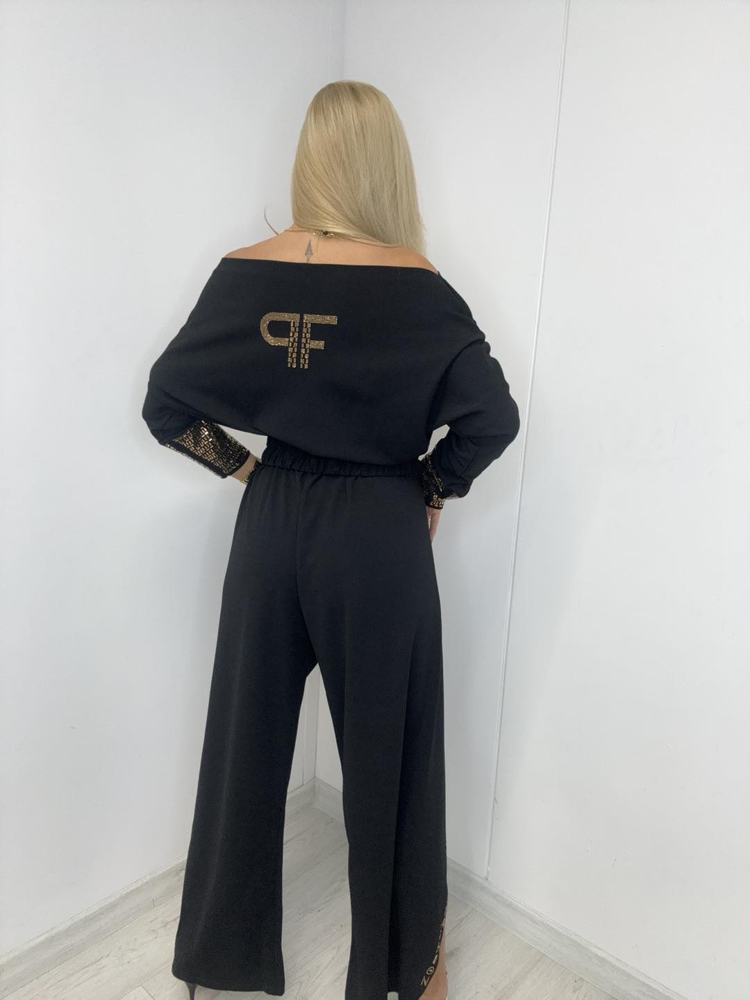 Jumpsuit Schwarz