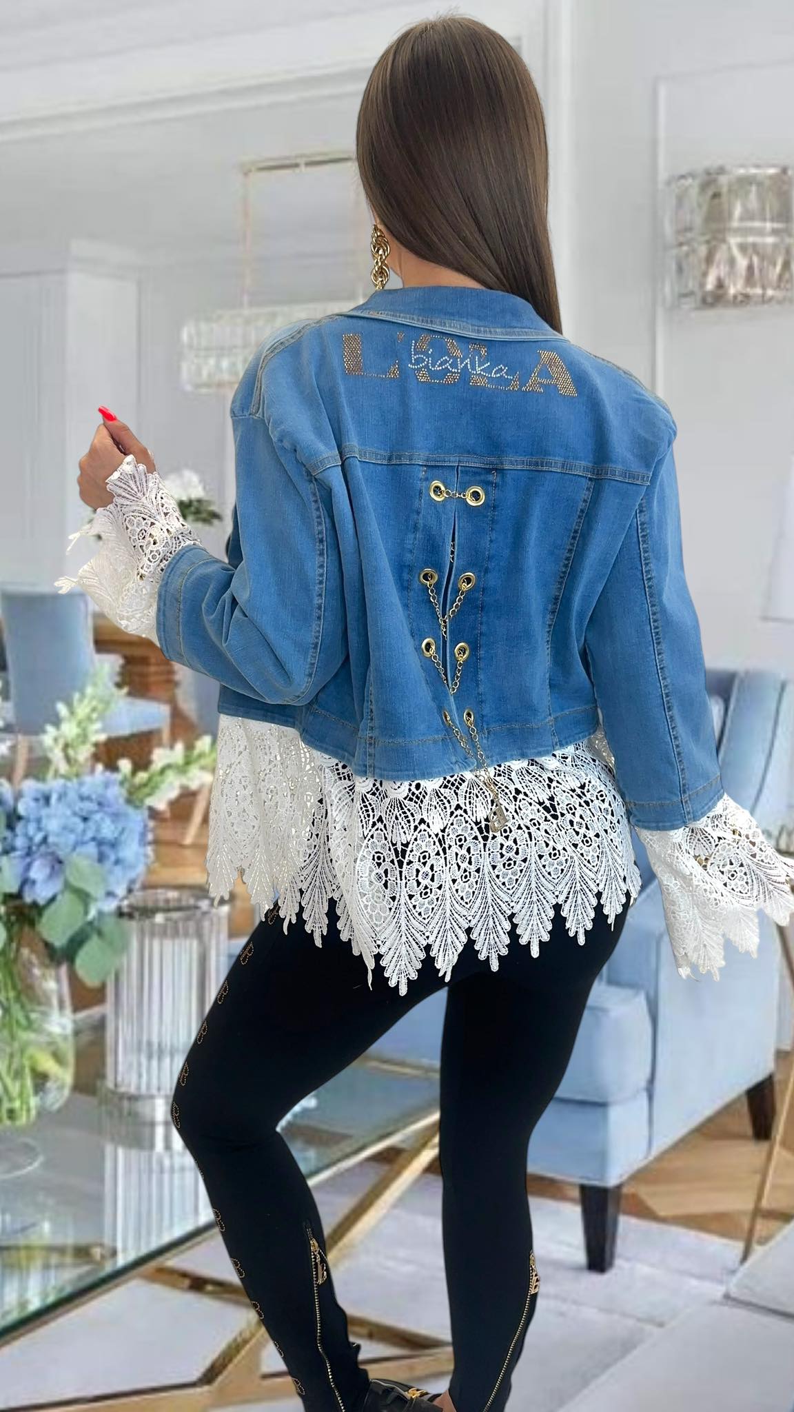 Jeansjacke LOVE