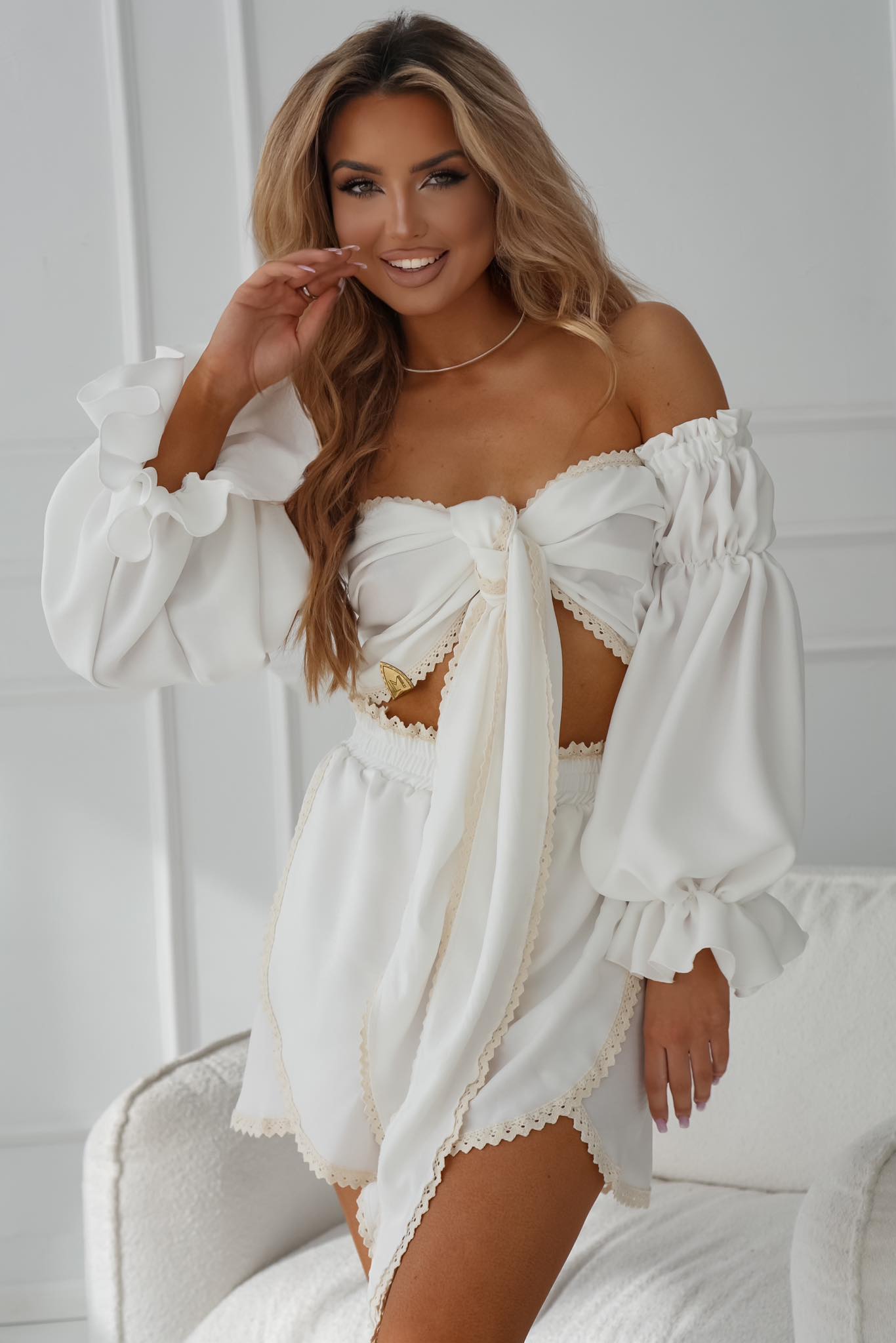 Shorts BOHO LACE