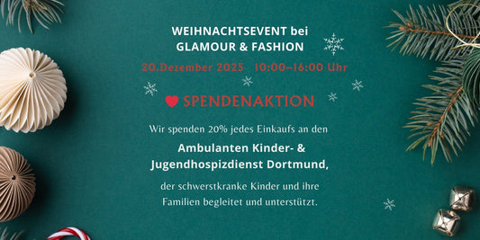 Ein Weihnachtsevent mit Herz – Gemeinsam Gutes tun bei Glamour & Fashion