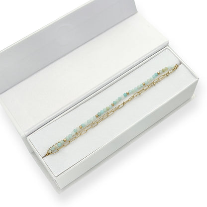Armband Amazonit
