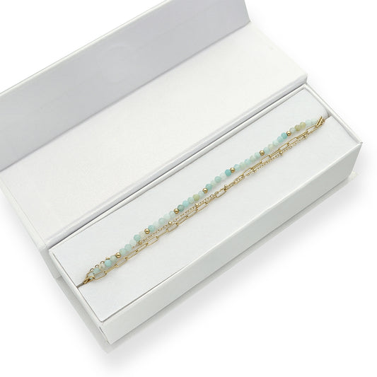 Armband Amazonit