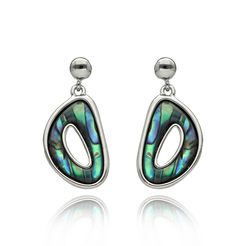 Ohrringe Abalone-Muschel
