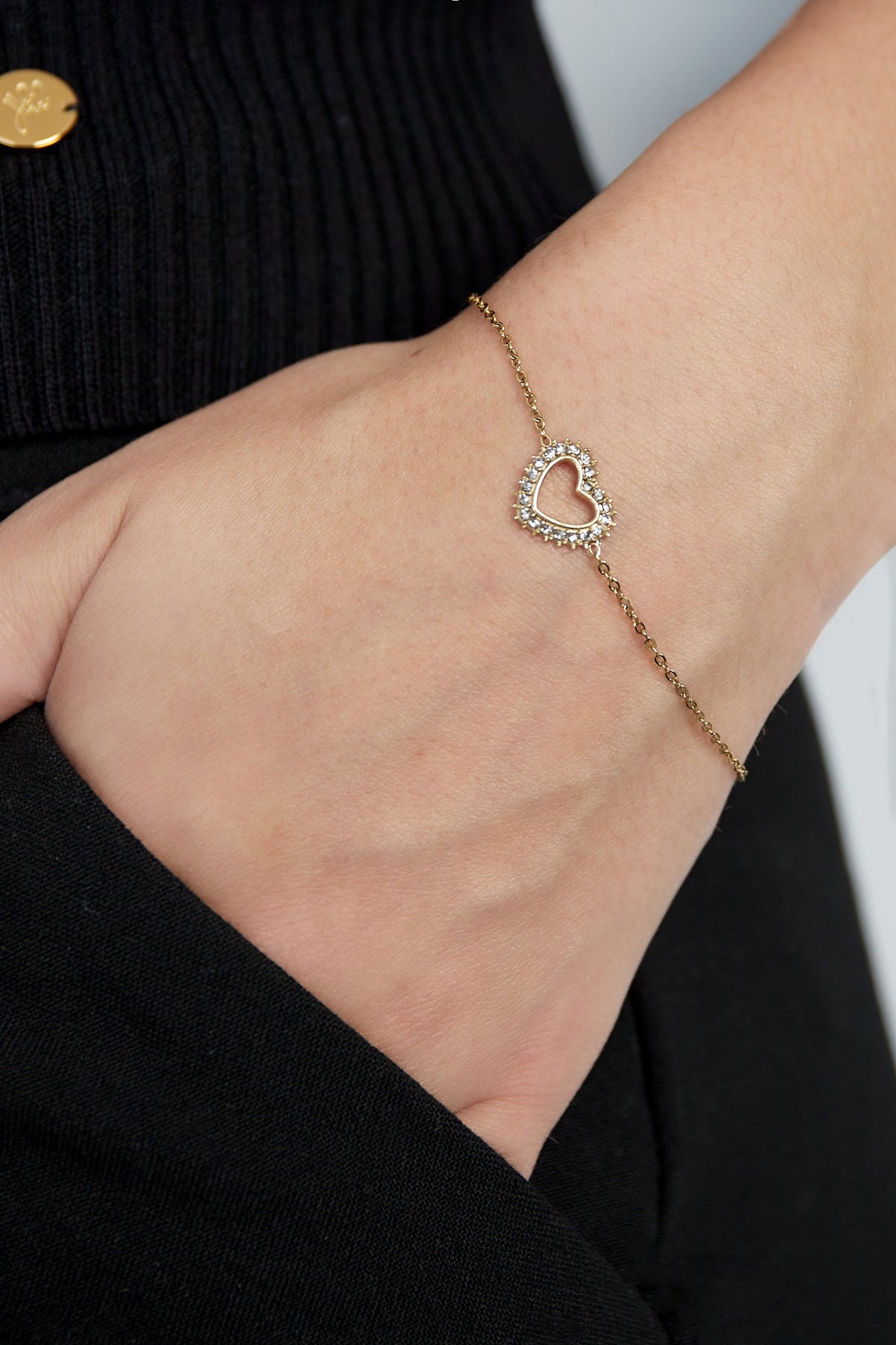 Armband Diamant-Herz