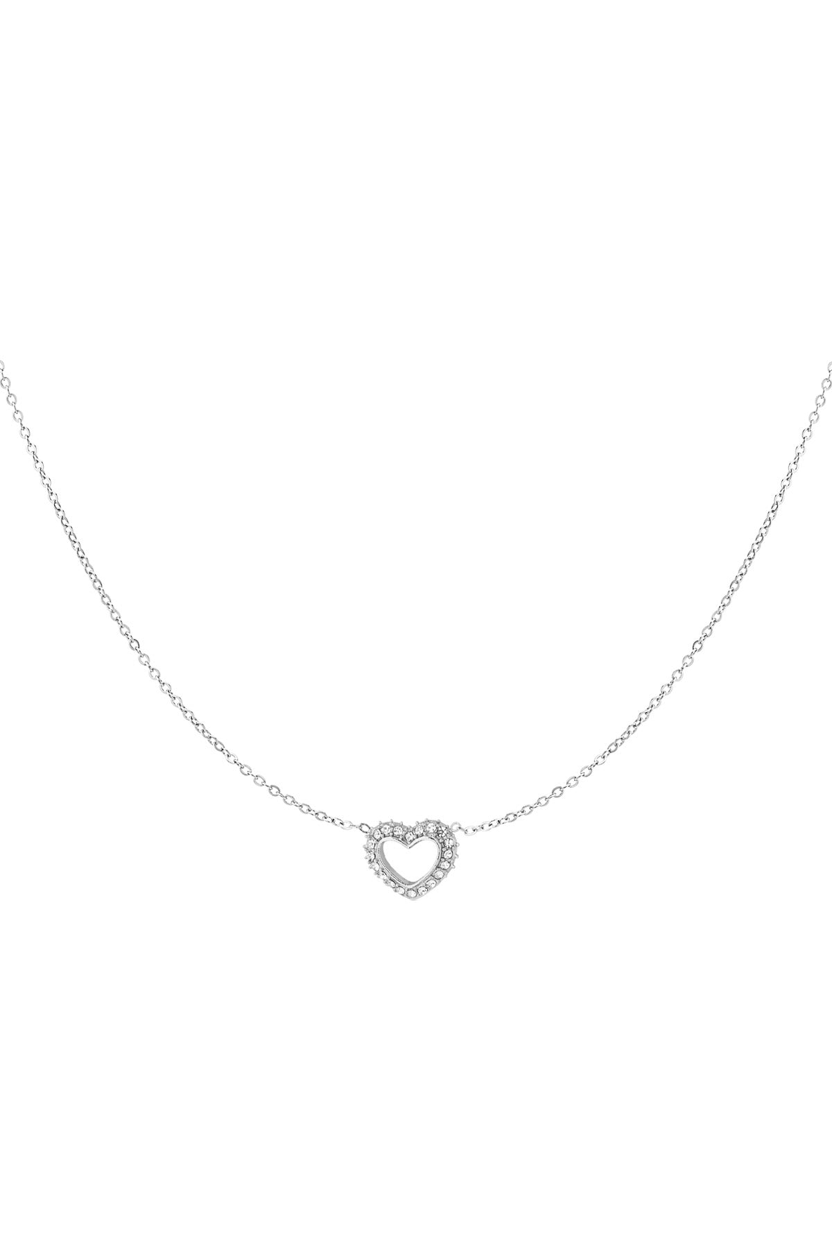 Halskette Diamant-Herz