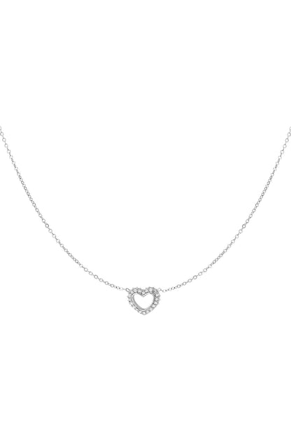 Halskette Diamant-Herz