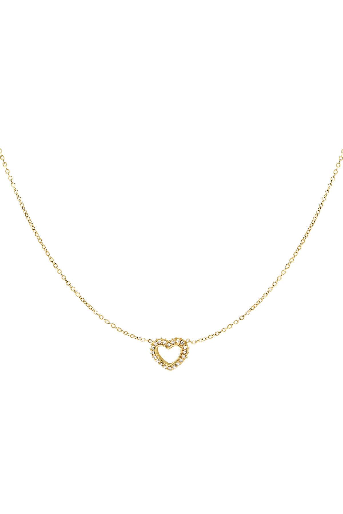 Halskette Diamant-Herz
