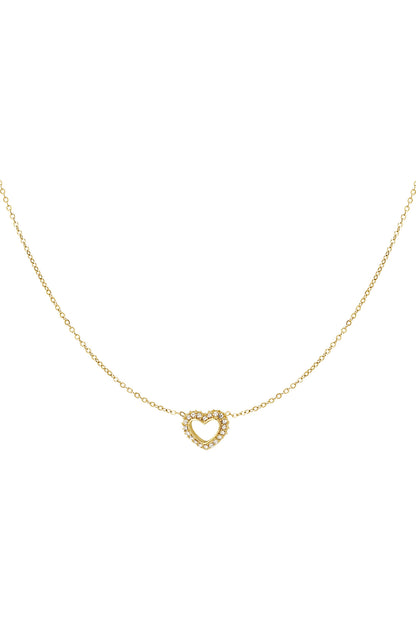 Halskette Diamant-Herz