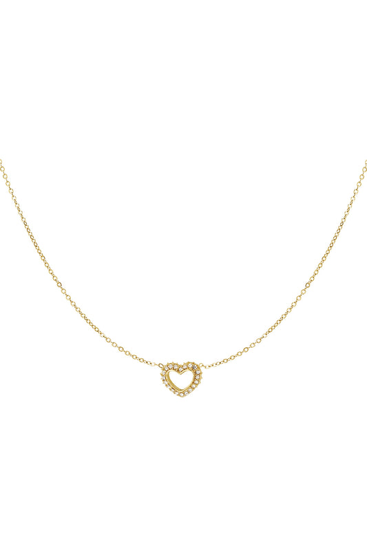Halskette Diamant-Herz
