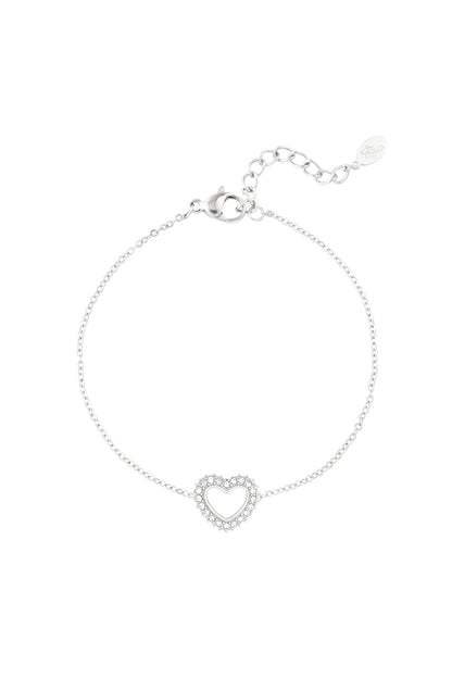 Armband Diamant-Herz