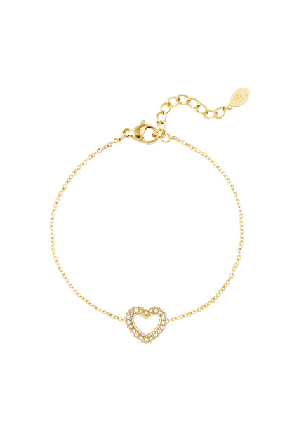 Armband Diamant-Herz
