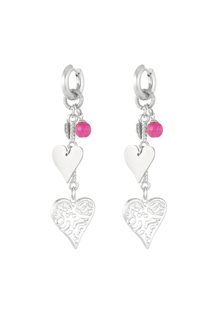Ohrringe Signatur "Love"
