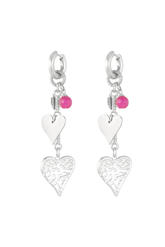 Ohrringe Signatur "Love"