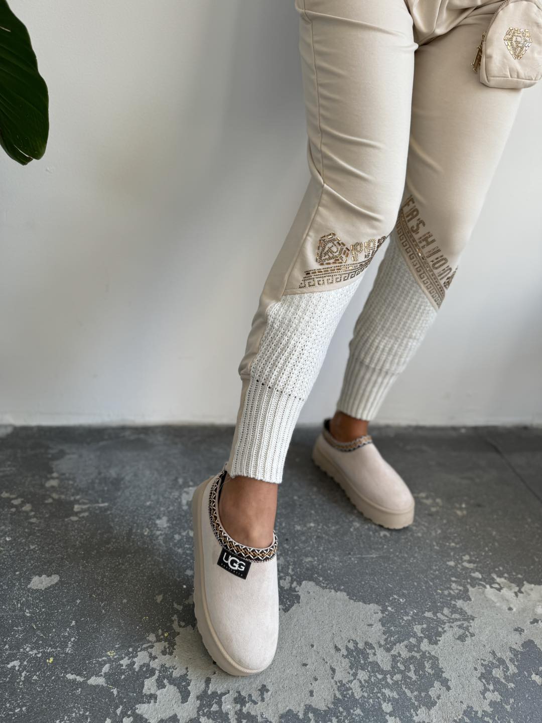 SET Freizeitanzug Beige