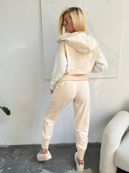 SET Freizeitanzug Beige