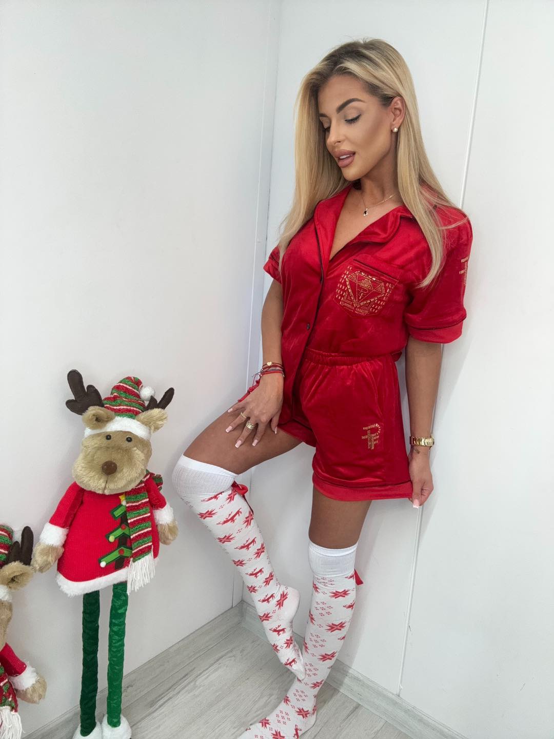 Kniestrümpfe Weihnachtsedition