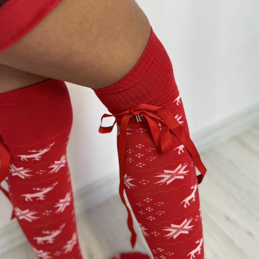 Kniestrümpfe Weihnachtsedition