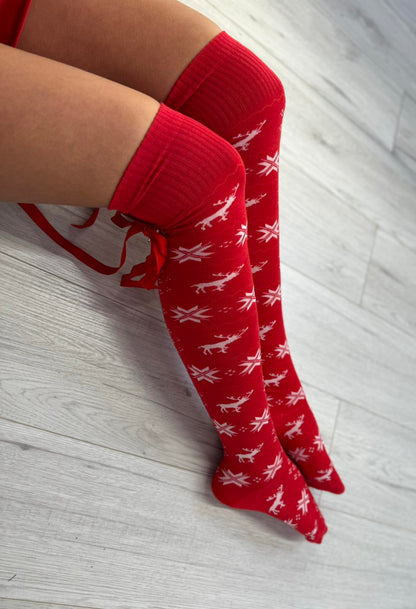 Kniestrümpfe Weihnachtsedition