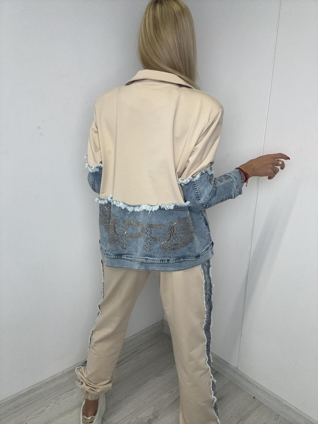SET Blazer + Hose Beige