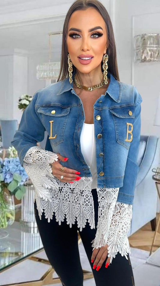 Jeansjacke LOVE