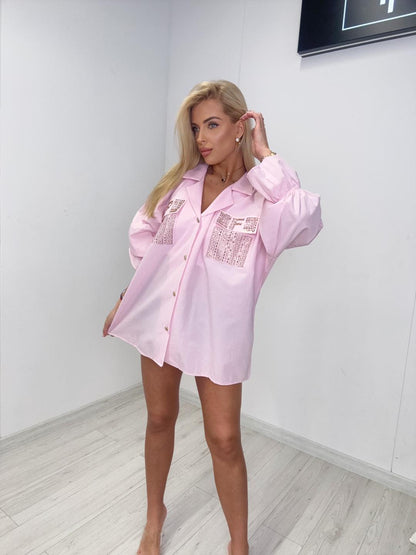 Hemdbluse PF Rosa