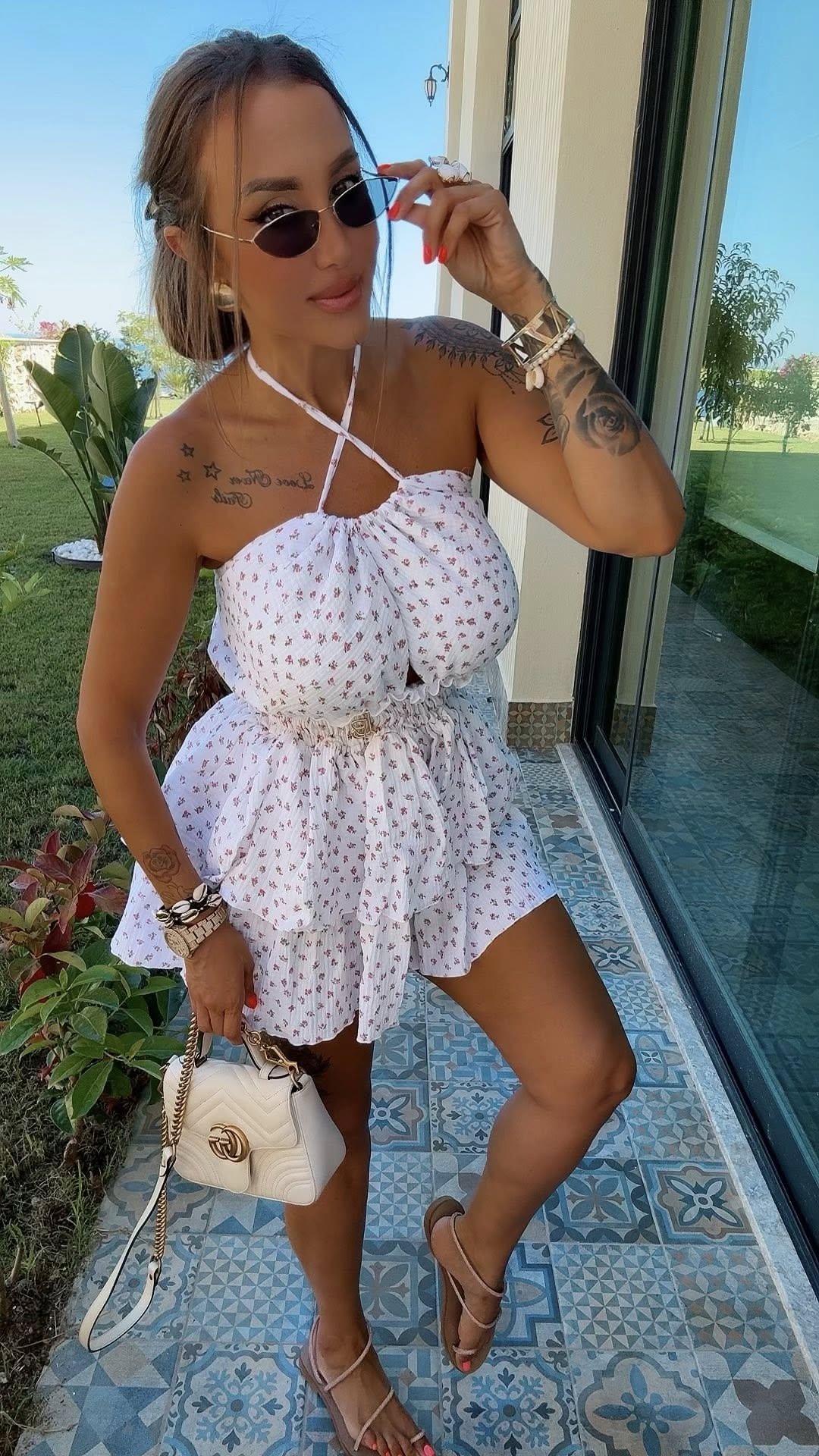 Kleid mit Innenhose CHERRY BLOSSOM