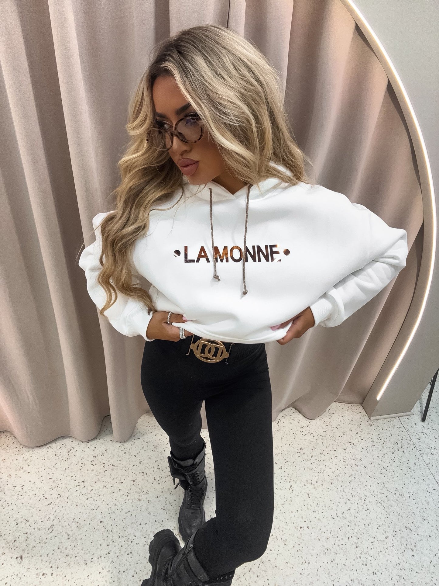 Kaputzenpullover SHINE