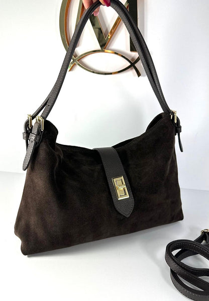 Handtasche Wildleder