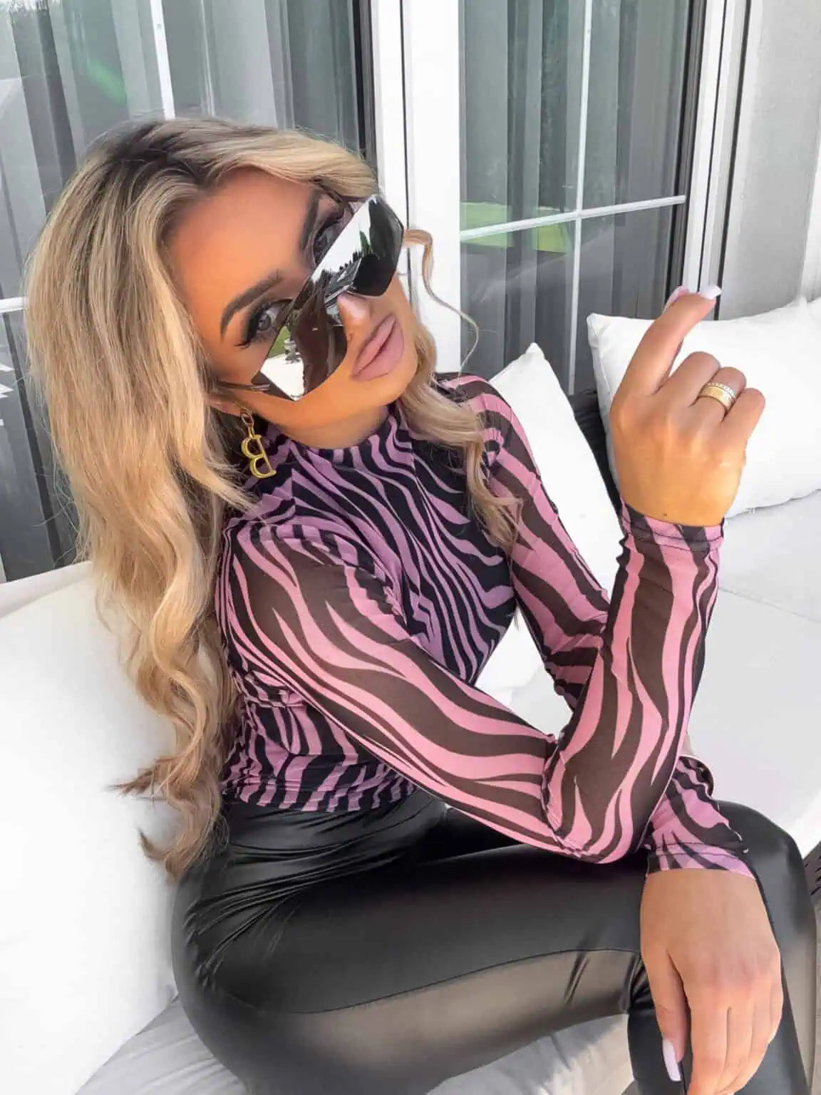 Langarmshirt SKIN transparent