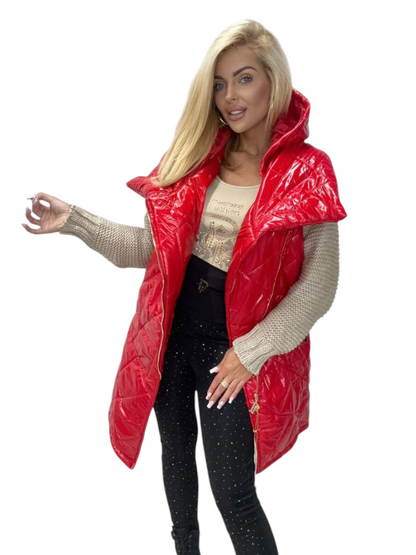 Jacke mit Pulloverärmel