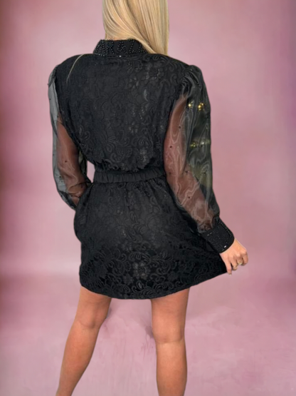 Kleid mit Spitze