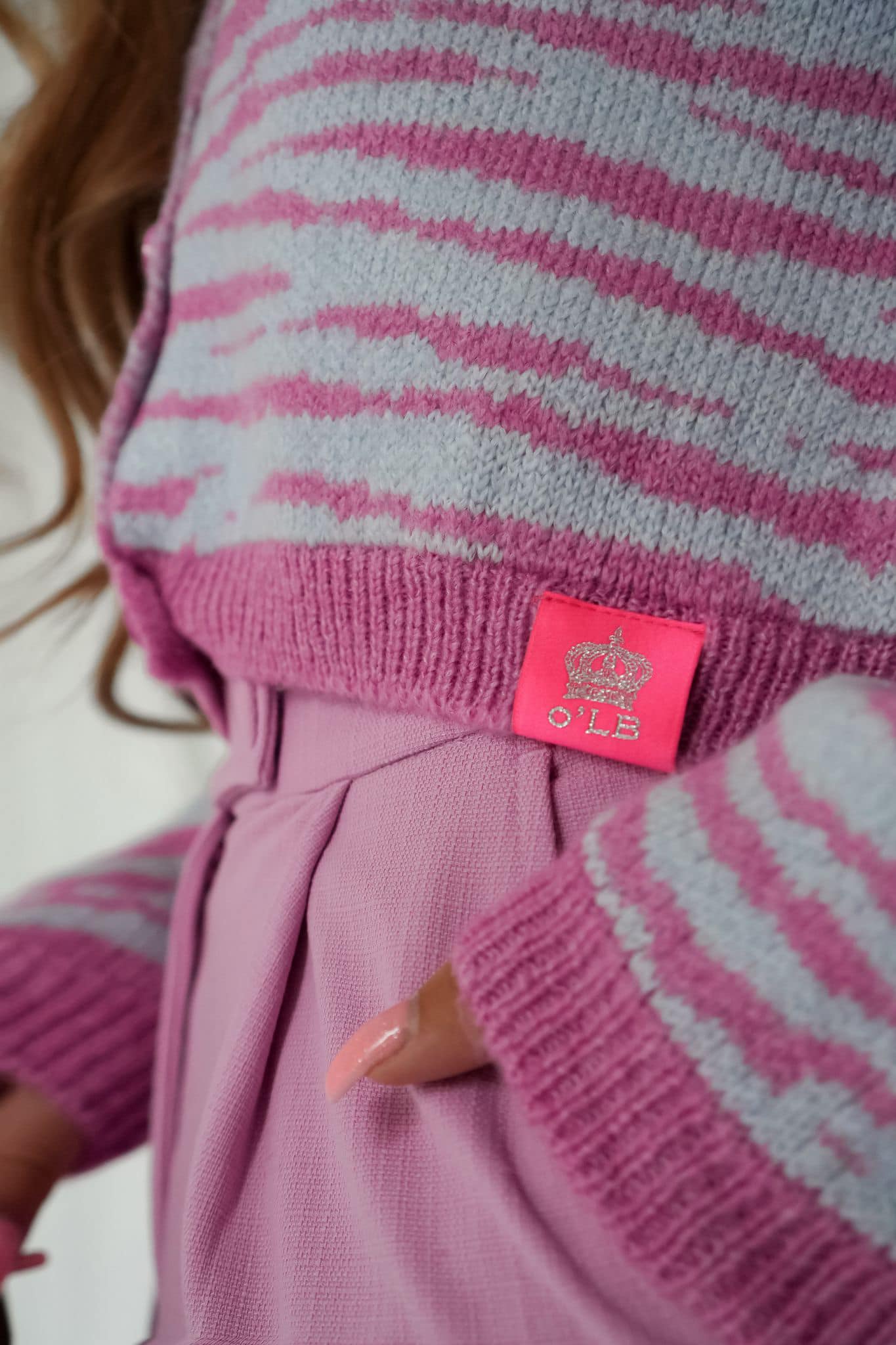 Strickjacke ZEBRAS