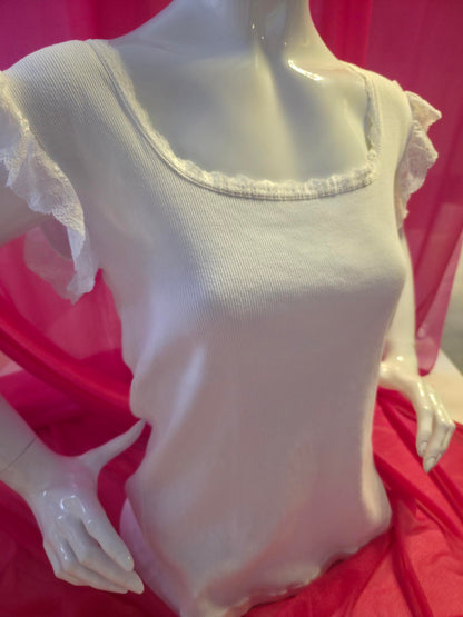 Spitzentop White